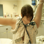 Fig. 1-A A preoperative clinical photograph demonstrating maximal active shoulder abduction.
